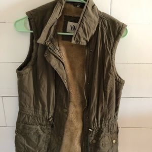 *SOLD*Olive Utility Vest